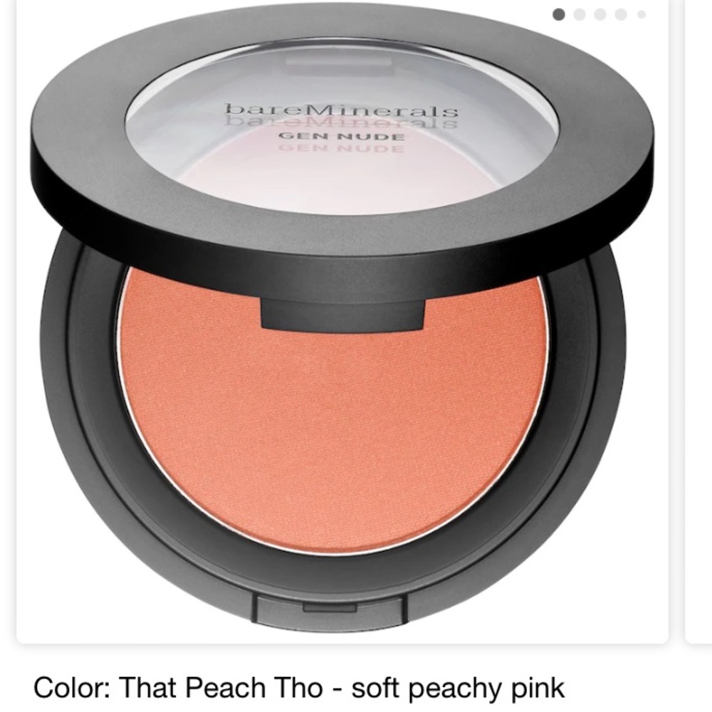 Bare Minerals - Gen Nude Powder Blush in That Peach Tho - New never used.